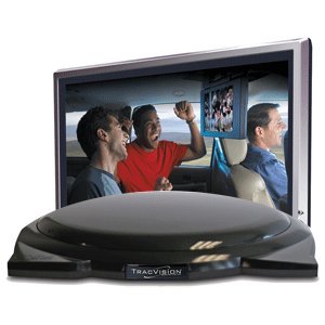 TracVision A7 Low Profile Satellite Antenna for Most Trucks SUVs and RVs